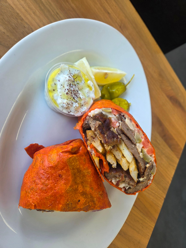 Beef Gyro Burrito