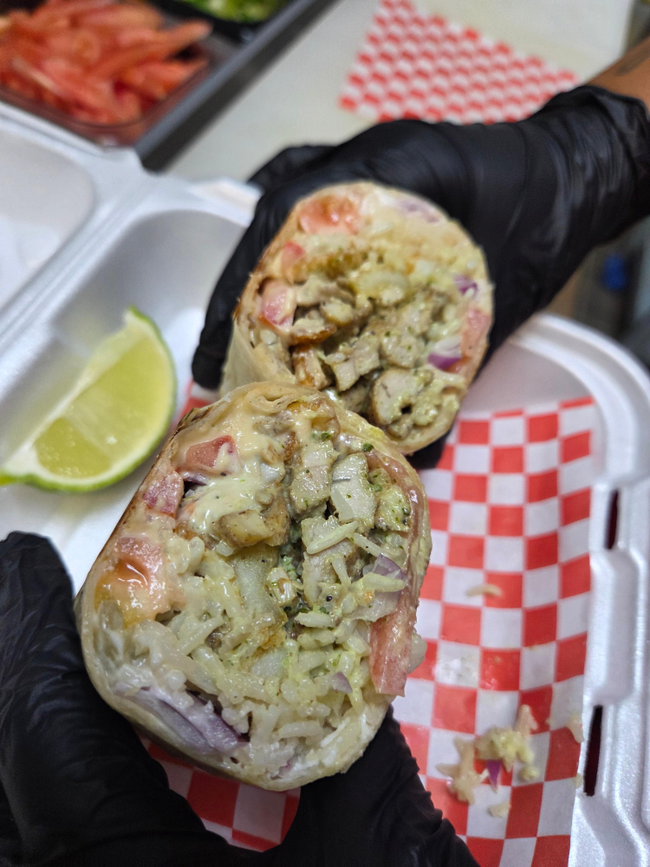 Chicken Shawarma Burrito