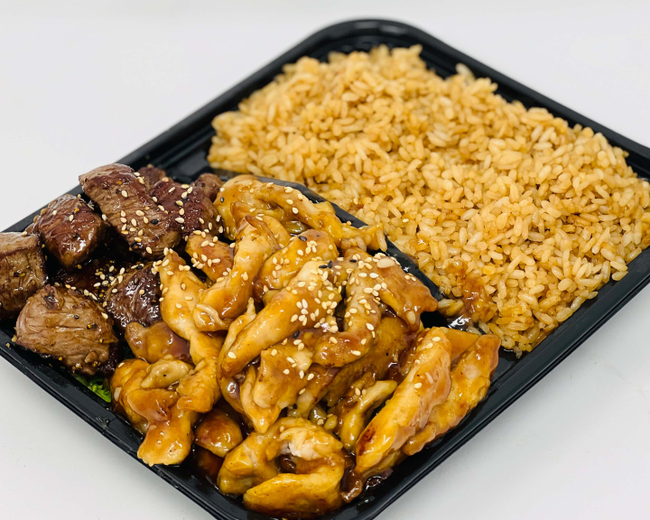 Hibachi Chicken & Steak