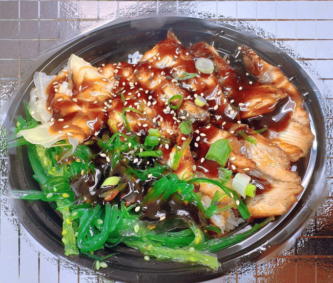 7. EEL Poke bowl