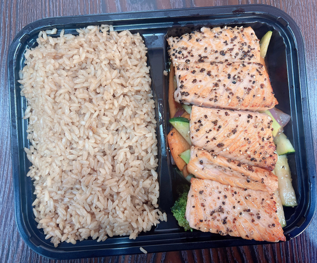 Hibachi Salmon