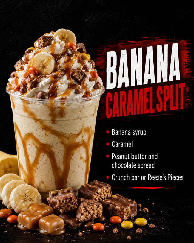 Banana Caramel Split