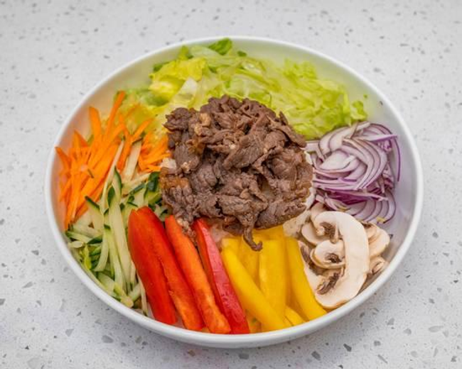 Bulgogi (Beef) Over Rice