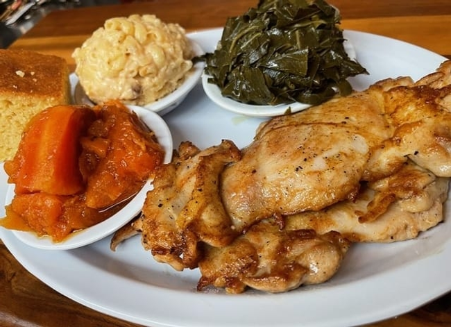 Grilled Thigh Dinner (2 Piece)