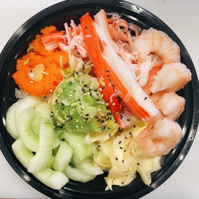 3. Shrimp & Crab Poke Bowl