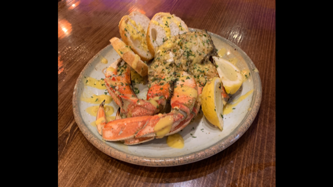 Char Dungeness Crab