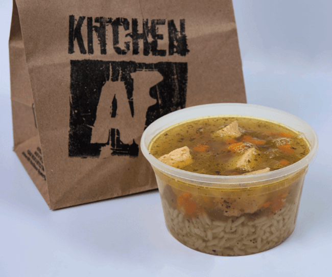 Hearty Chicken & Rice Soup