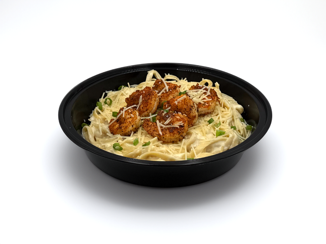 Blackened Shrimp Alfredo