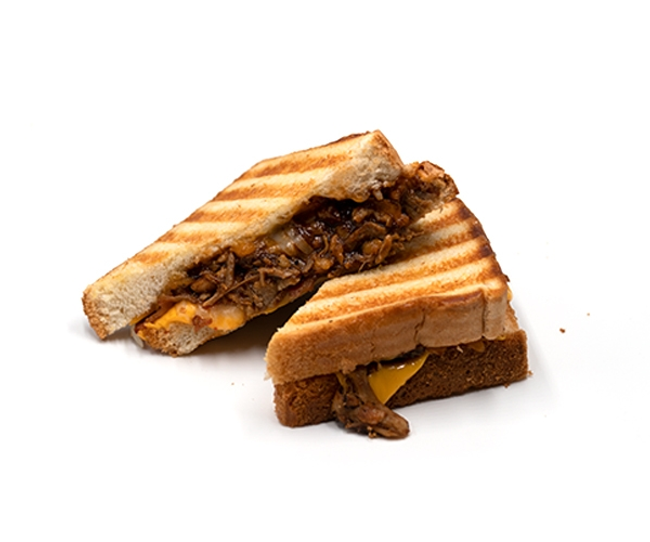 Pulled Pork Bacon 5 Cheese Melt