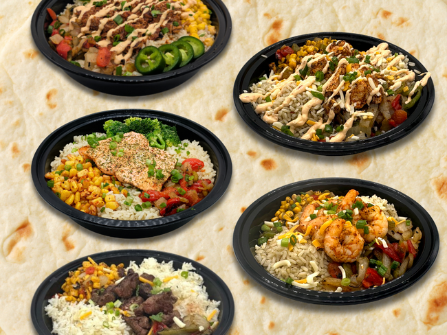 Build Your Own BurritoAF Bowl