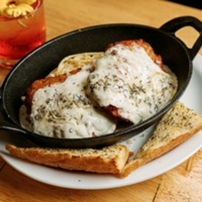 Baked Chicken Alfredo