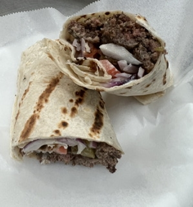 Beef kafta Sandwich