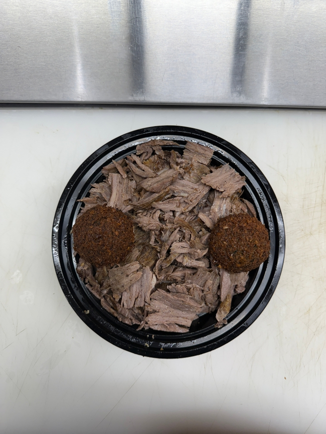 Protein Steak Shawarma and Falafel