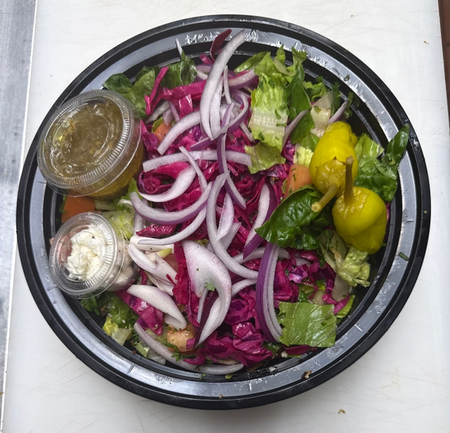 Plain Lebanese Salad