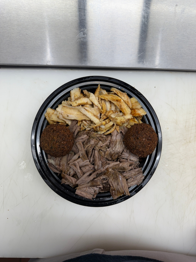 Protein Shawarmas Mix and Falafel