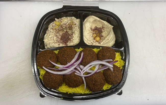 8 Falafels Plate
