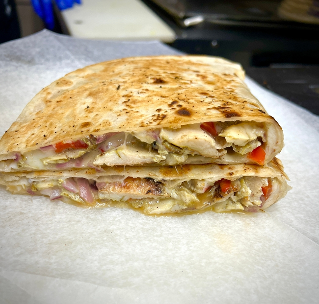Chicken Shawarma Quesadilla
