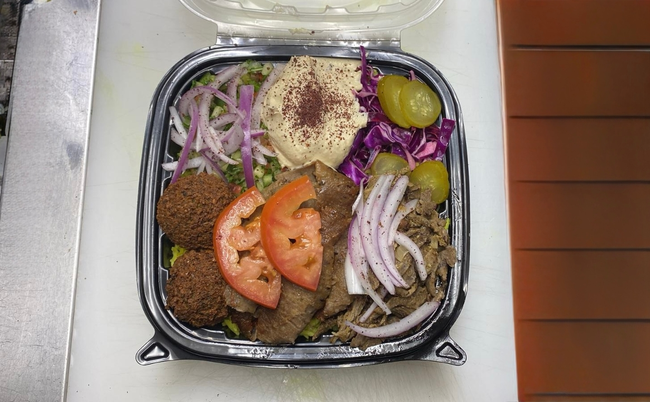Tornado Bowl ( Steak Shawarma - Gyro - Falafel )