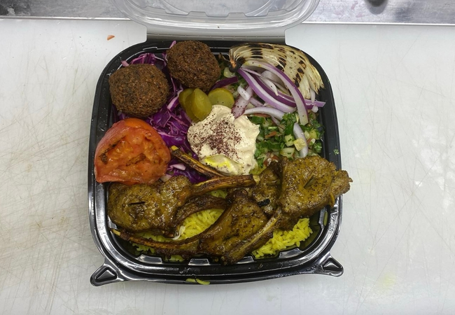 4 Lamb Chops Bowl