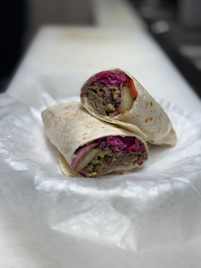 Tornado Sandwich ( Steak Shawarma - Gyro - Falafel )
