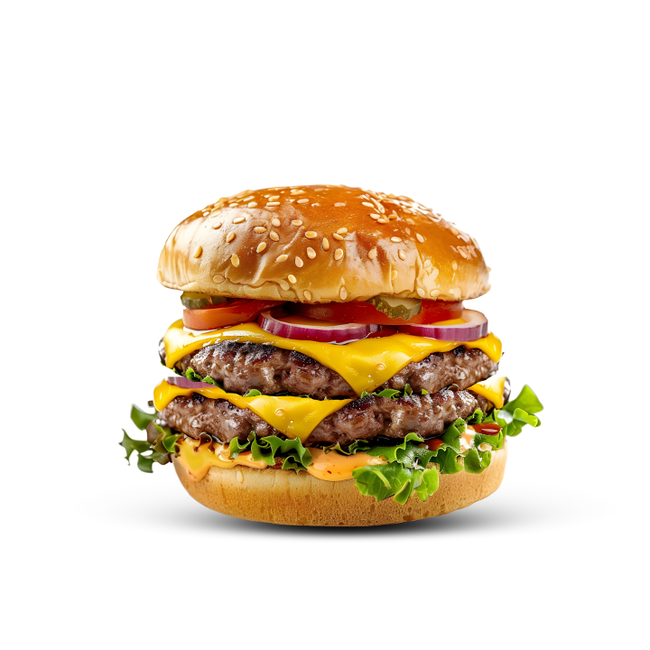 CLASSIC CHEESEBURGER - DOUBLE