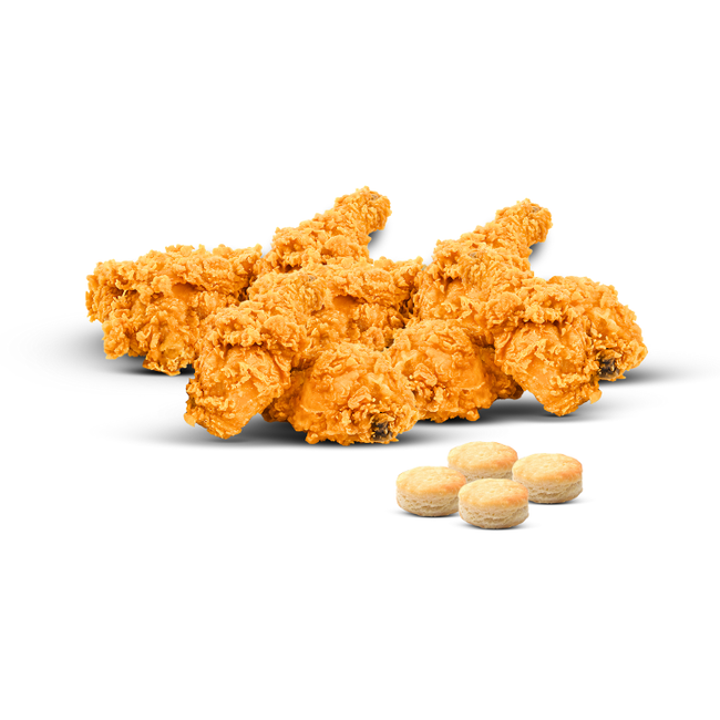 8 PC SIGNATURE CHICKEN W/ 4 BISCUITS