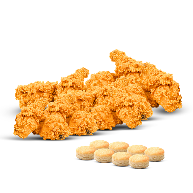 16 PC SIGNATURE CHICKEN W/ 8 BISCUITS