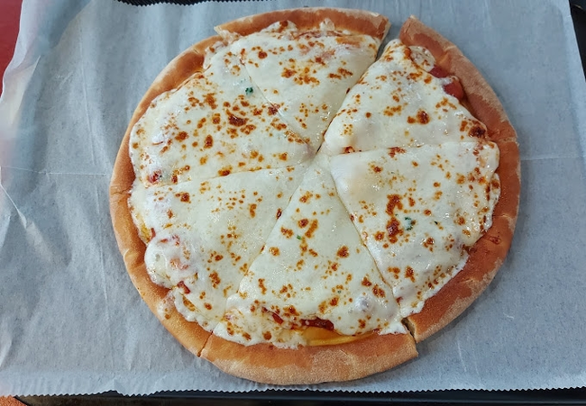 Lazeez Thin Crust Cheese Pizza