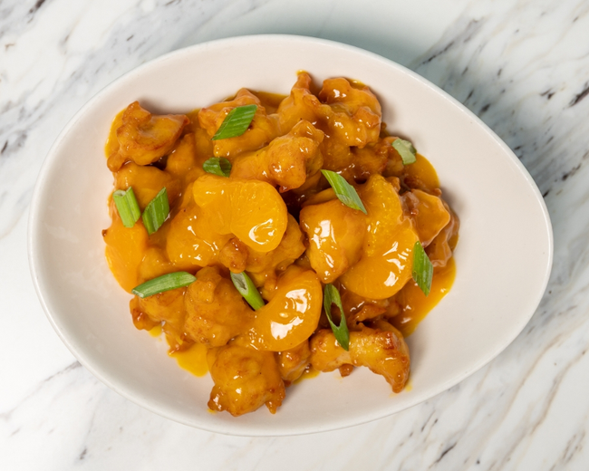 ORANGE CHICKEN - WITH WHITE RICE