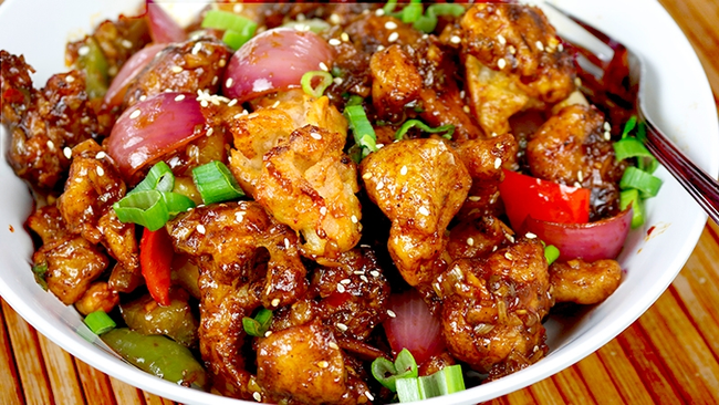 CHILI GOBI (CAULIFLOWER) - DRY