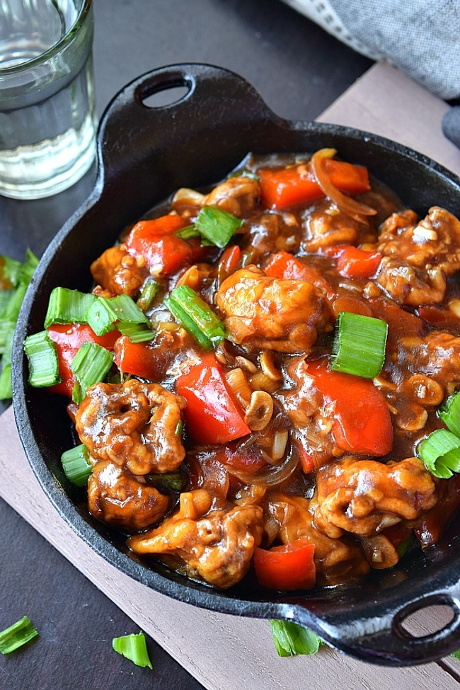 MUSHROOM MANCHURIAN - DRY