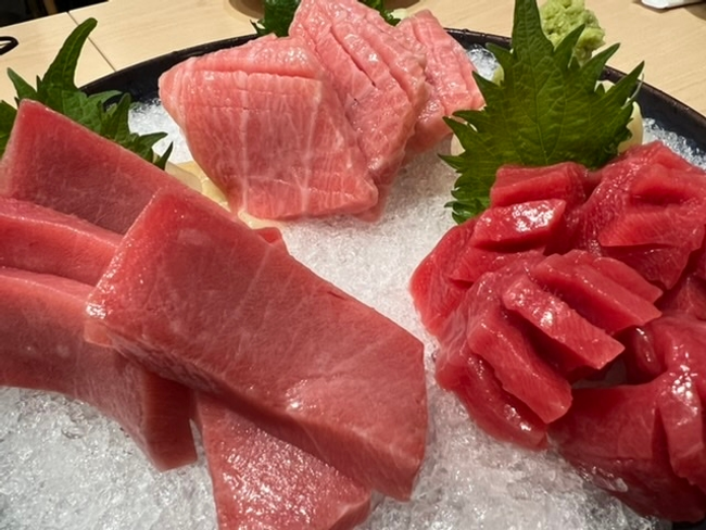 Tuna Triple Play Sashimi