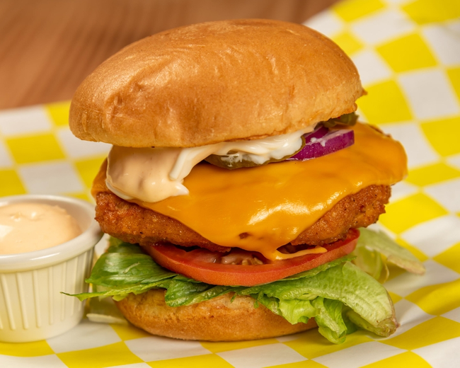 Crispy Chicken Sandwich on a Bun