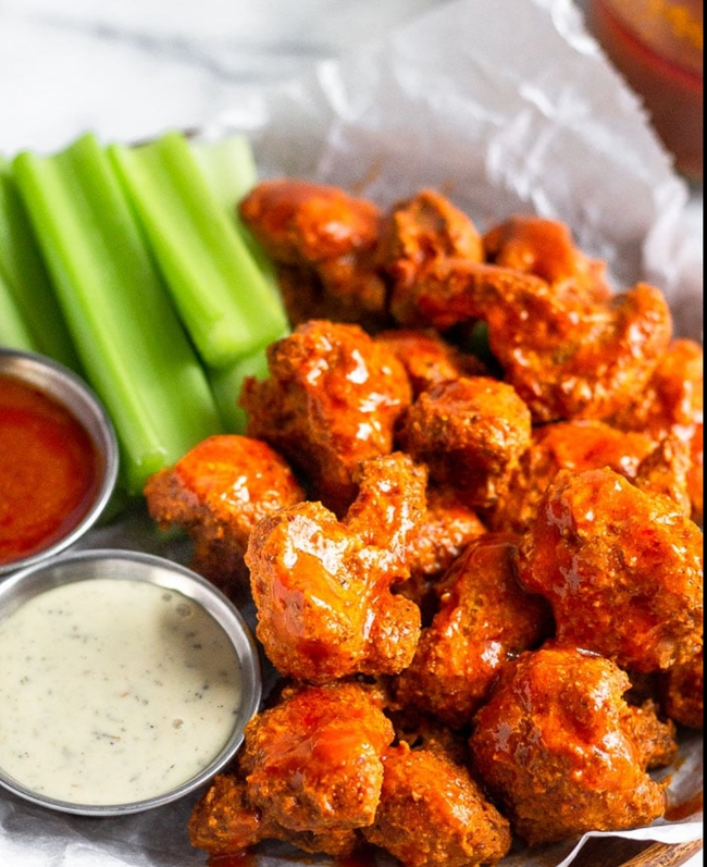 Vegan Wings Cauliflower