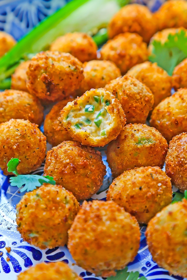 Mozzarella jalapeños Bites