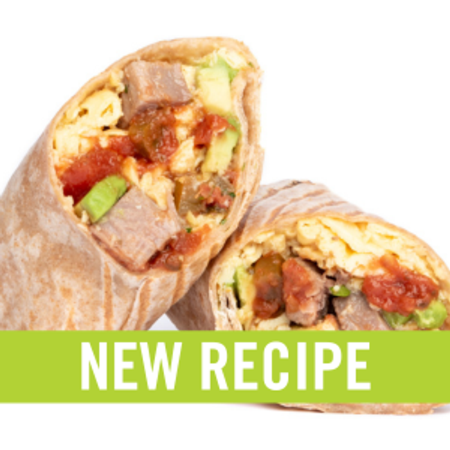 Steak and Eggs Burrito
