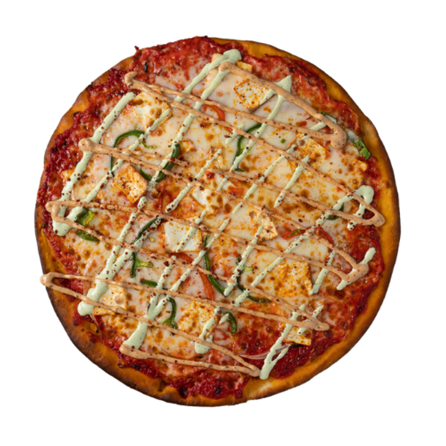 Paneer Tikka Naanizza