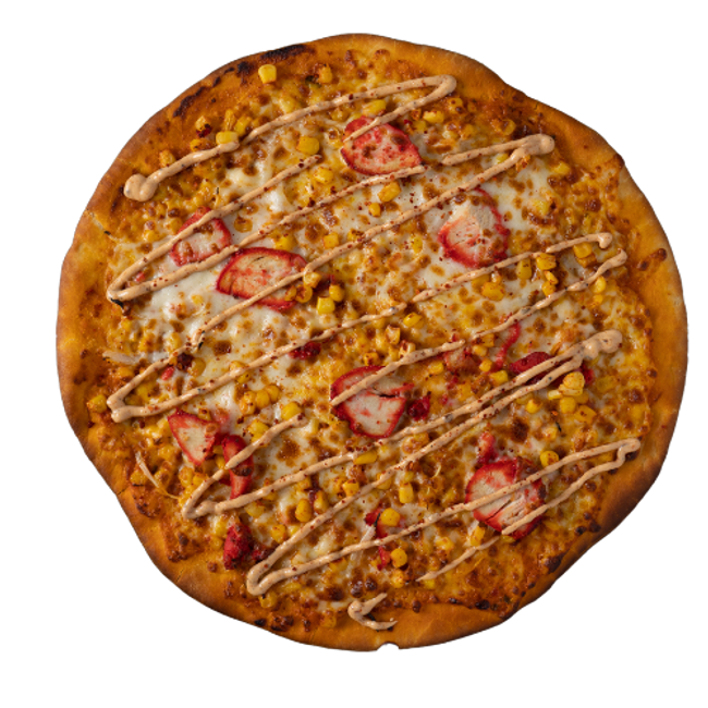 Chicken Elote Naanizza