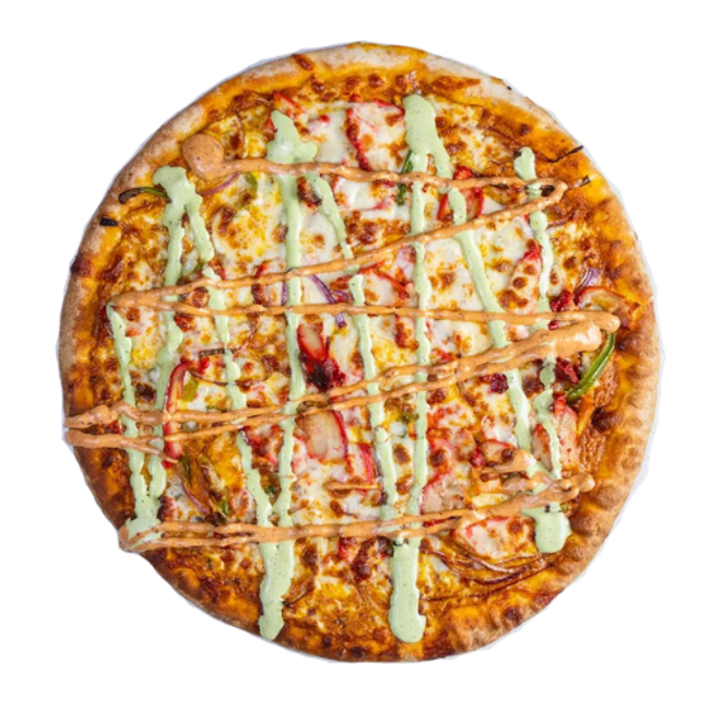 Chicken Tikka Naanizza