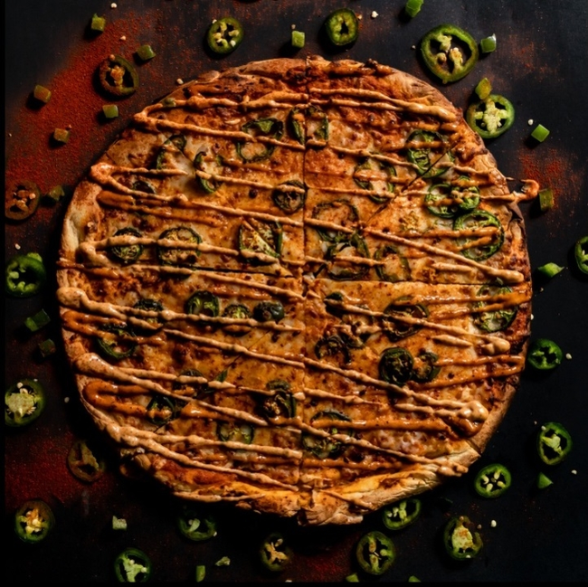 Jalapeno Spice Naanizza