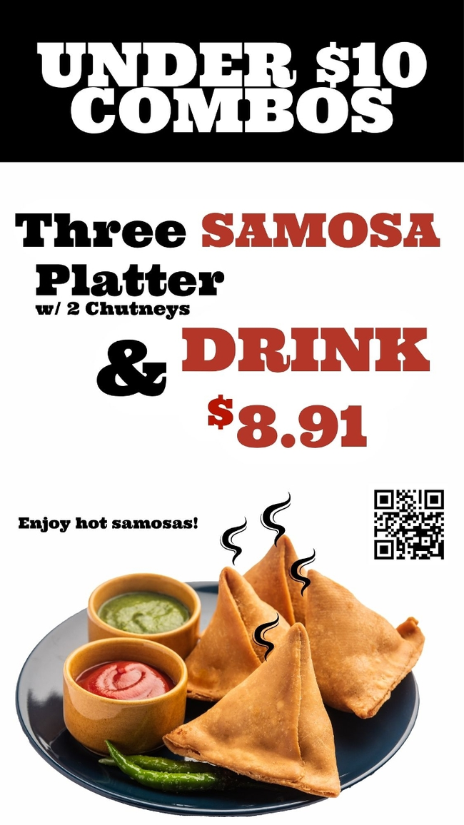 Samosa Platter Combo