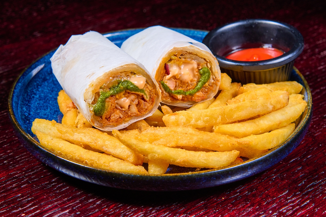 Chicken Tikka Baby Lacha Roll