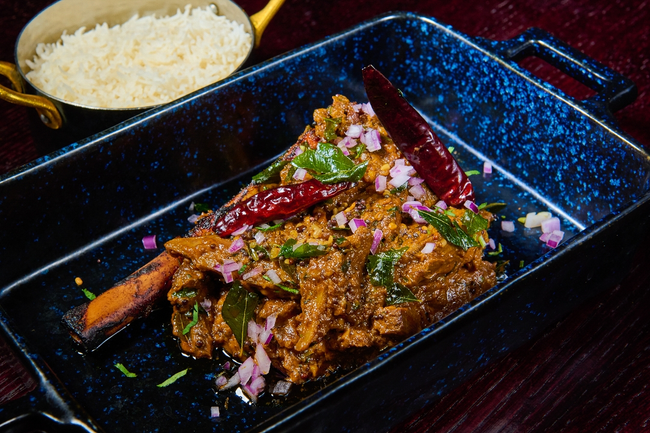 Goat Shank Ghee Roast