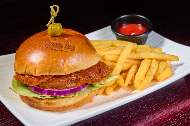 Butter Chicken Burger