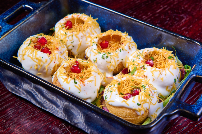 Dahi Sev Poori  (JAIN)