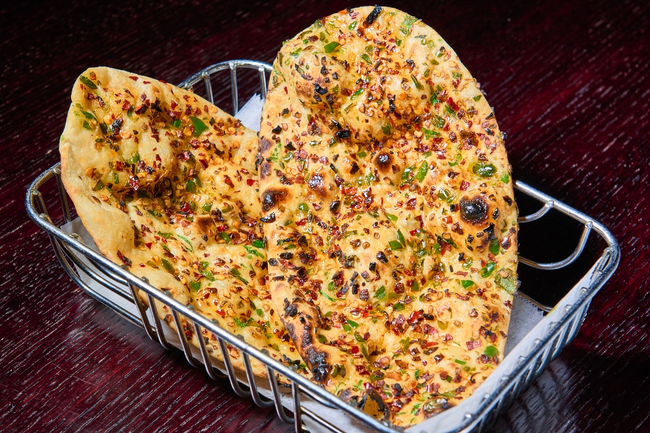 Chili Onion Naan