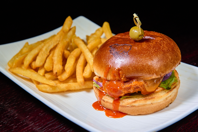 Volcano Chicken Burger