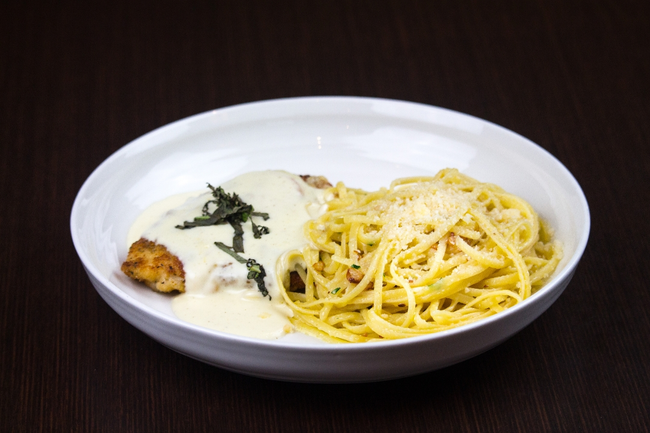 Crispy Chicken Fontina Lunch