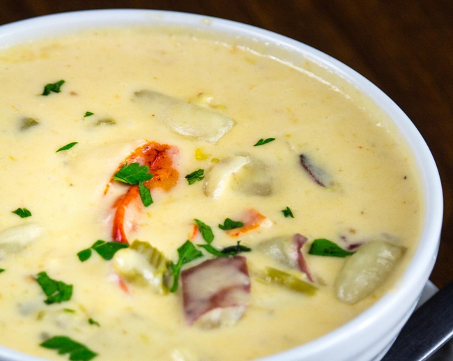 Bowl Lobster Corn Chowder
