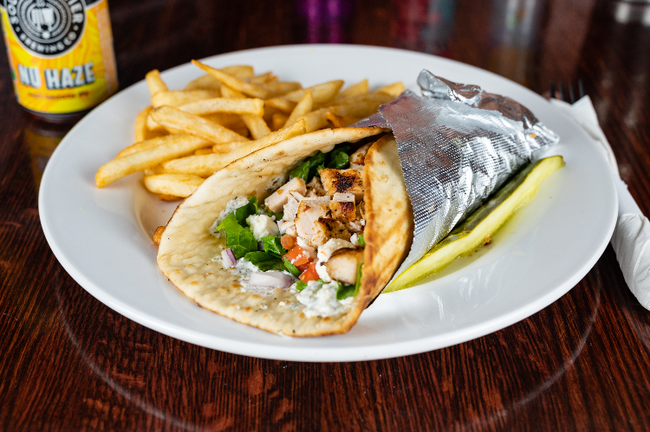 Chicken Souvlaki Wrap